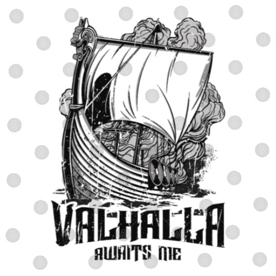 Valhalla awaits me - Viking Digital Files