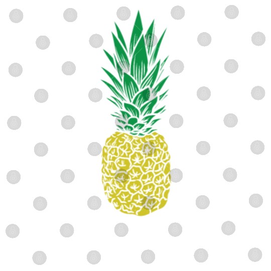 Pineapple tropical sweet Fruit Digital Files
