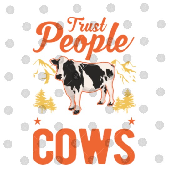 Cow Gift Farmer Cattle Breeder Cows Digital Files