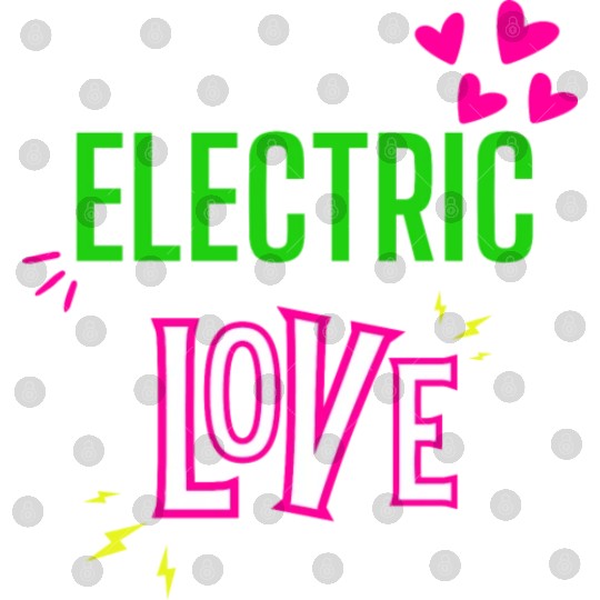 Electric Love in Neon Colors: Romance and Fun! Digital Files