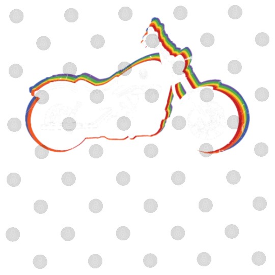 Motorcycle Gay LGBTQ Rainbow LGBT Pride Month Digital Files