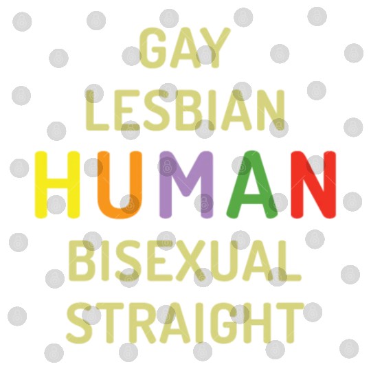Humanity Human LGBTQ Rainbow LGBT Pride Month Digital Files