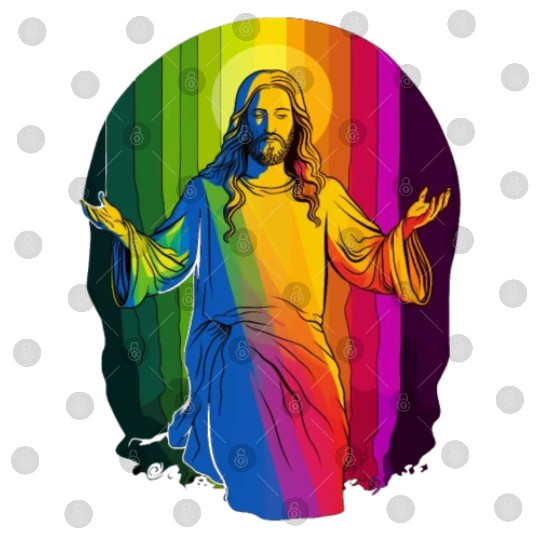 Rainbow Jesus: Embrace Love, Faith, and LGBTQ Digital Files