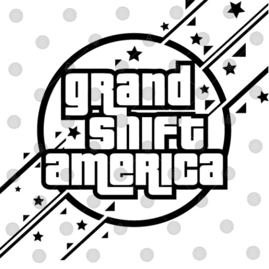 Unique Gta Parody Grand Shift America Digital Files