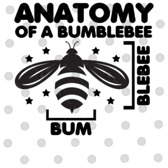 Anatomy of a Bumblebee Bee Lover Gift Digital Files