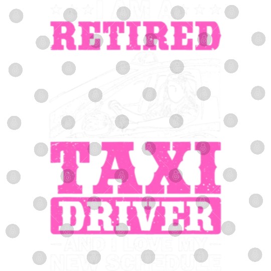Professional Driver Cab Driver Outfit Taxi Lover Digital Files