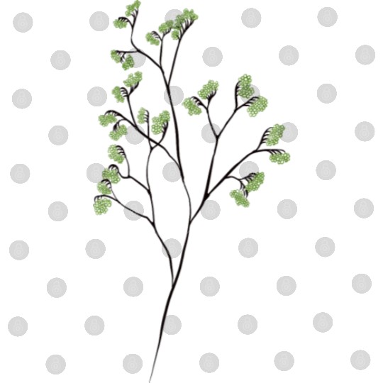 Green Plant Minimalist Botanical Art Digital Files