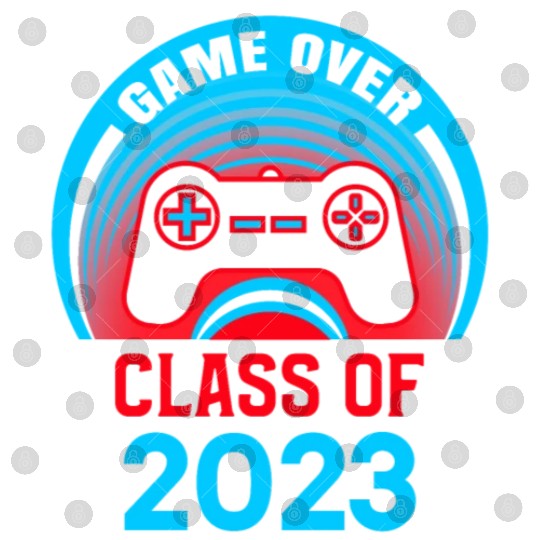 Funny Game Over Class Of 2023 Digital Files Students
