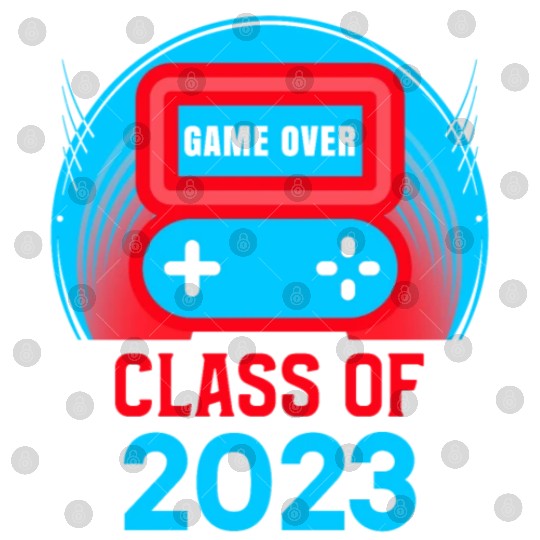 Game Over Class of 2023 Video Games 2023 Gamer Digital Files