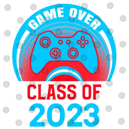 Game Over Class Of 2023 Digital Files Students Funny