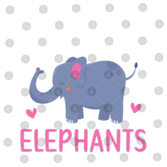 Elephant Lover Wildlife Animal Zoo Zookeeper Digital Files