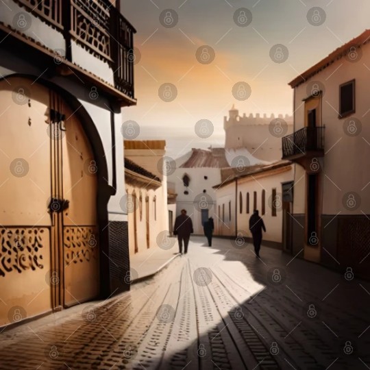 Fantasy pictures ,town Morocco ,city Tangier Digital Files