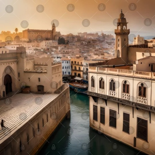 Fantasy pictures ,town Morocco ,city casablanca Digital Files