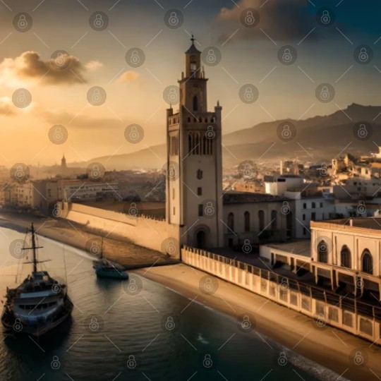 Fantasy pictures ,town Morocco ,city casablanca Digital Files