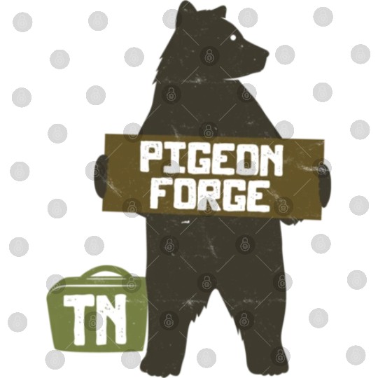 Pigeon Forge Tennessee Great Smoky Mountains Bear Digital Files