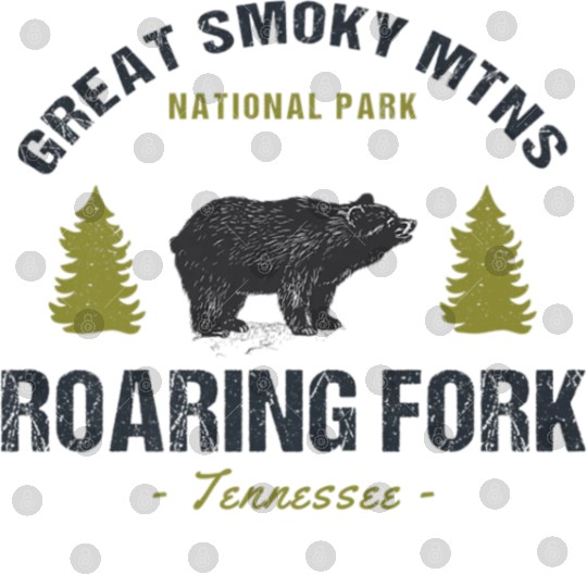 Roaring Fork Great Smoky Mountains Digital Files