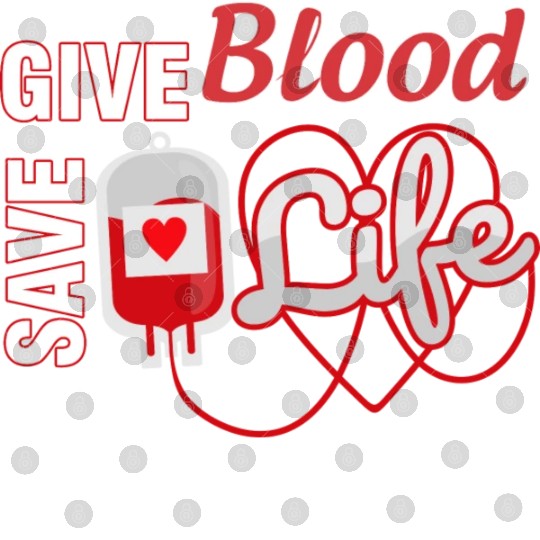 Give blood save life Digital Files