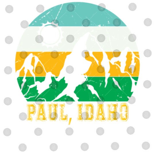 Idaho Mountain Hiking Souvenir Paul Mountain Trip Digital Files