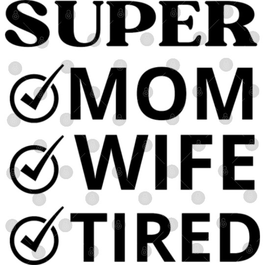 vintage international women's day mom,wife,tired Digital Files