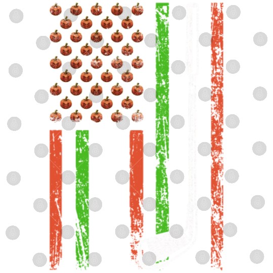 American Sports Flag Halloween Pumpkin Golfer Golf Digital Files