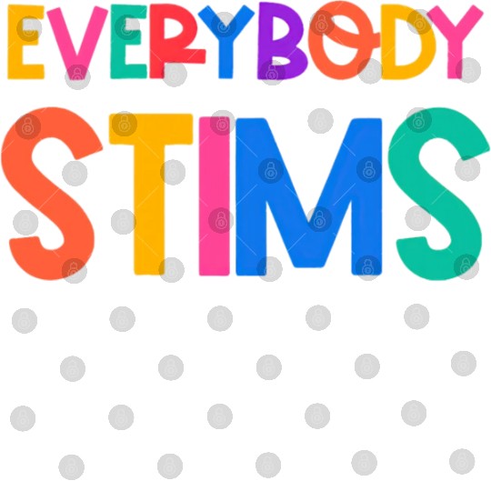 Everybody Stims Autism Special Ed Teacher Social Digital Files
