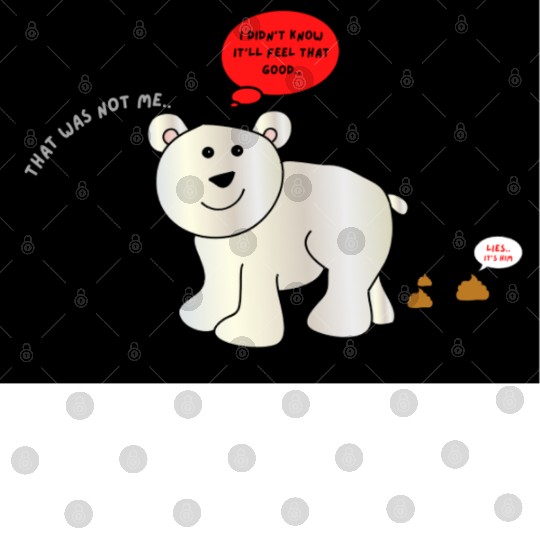 Naughty Cute Polar Bear Cub Meme By Abby Anime Digital Files