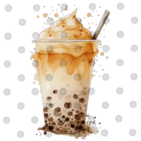 Boba Bubble Tea 2 Digital Files