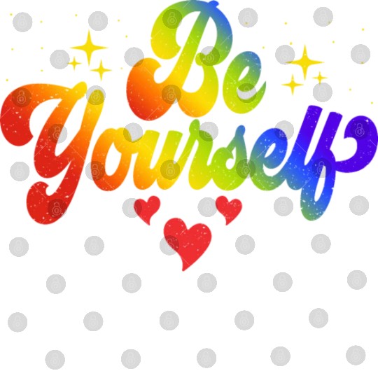 Gay Pride Be Yourself Pride Month Rainbow Digital Files