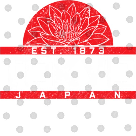 Tokyo Japan Est 1873 Lotus Japanese Digital Files