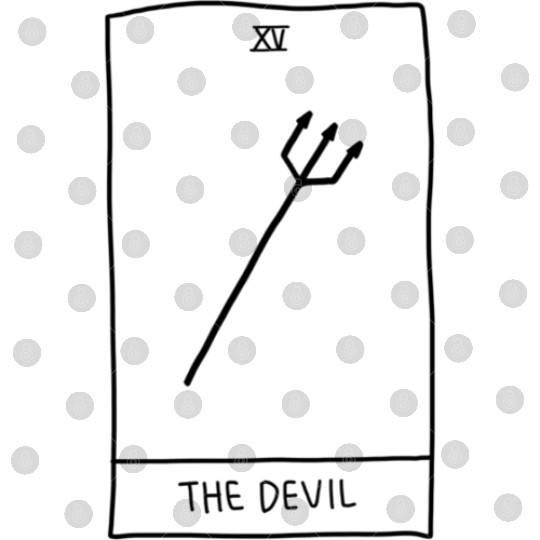 The Devil Tarot Card Digital Files