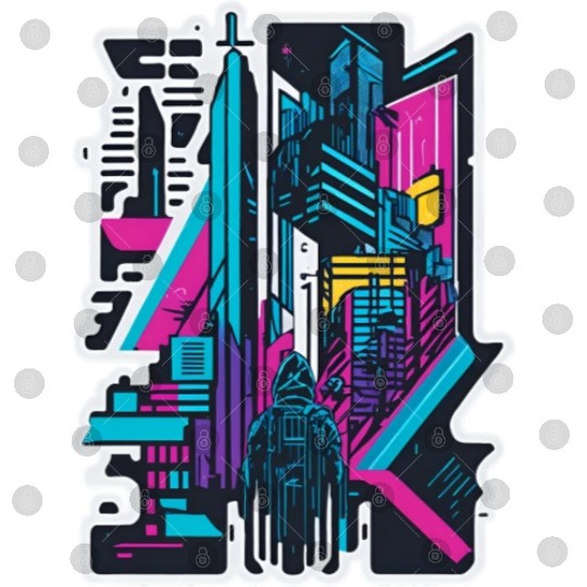 Cyberpunk Cityspace Digital Files