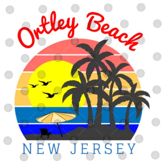 Ortley Beach New Jersey Beach Sunset Digital Files