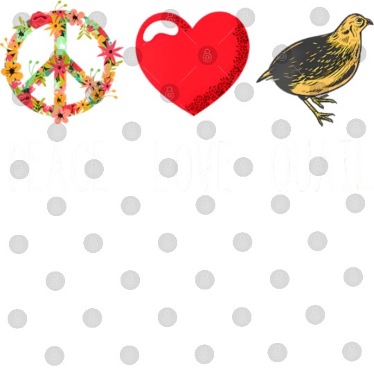 Quail Love Peace Quail Birds Lover Japanese Quail Digital Files