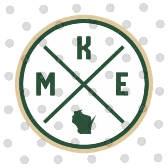 Milwaukee Circle Patch Green Digital Files