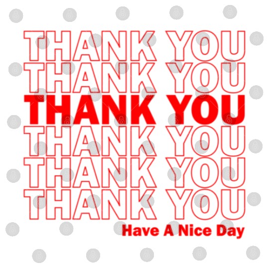Thank You Have Ae Day Grocery Digital Files