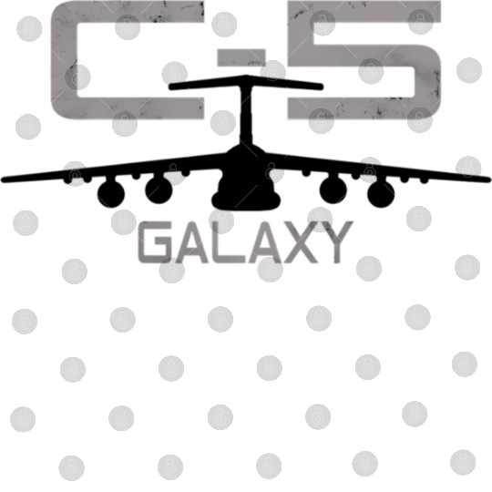 C-5 Galaxy Airlift Cargo Airplane Digital Files