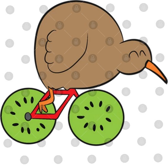 Kiwi Bird New Zealand Kiwi Bird And Kiwi Fruit Kiw Digital Files