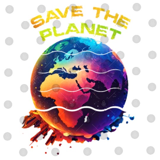 Save the Planet Nature Environment Earth Digital Files