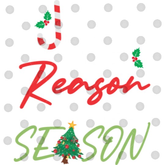 Jesus Is The Reason For The Season Candy Cane Digital Files