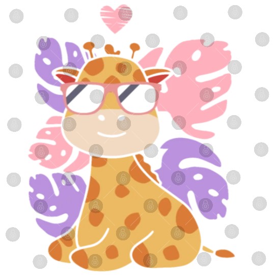 Giraffe Animal Lover Widlife Safari Zoo Zookeeper Digital Files