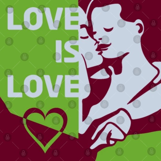 Love Is Love - Colorful Graphic Digital Files