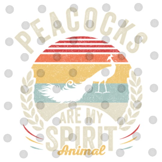 PeacocAre My Spirit Animal Peacock Digital Files