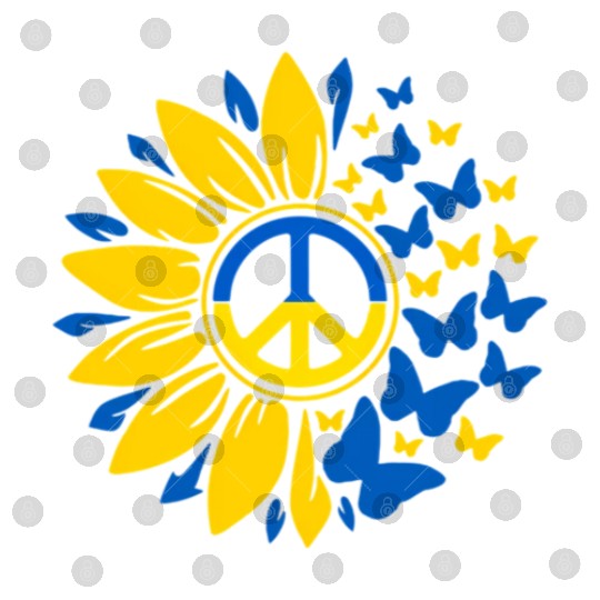 Sunflower Ukraine Ukrainian Flag Ukraine Flag Prid Digital Files