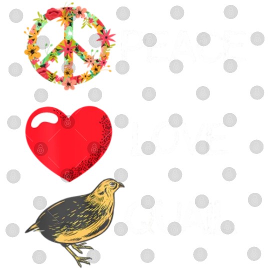 Quail Birds Lover Love Peace Quail Japanese Quail Digital Files