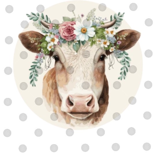 Cottagecore Cute Cow Ox Farm Animal Pet Calf Digital Files