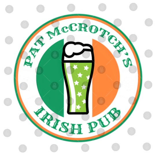 Pat Mccrotch'S Irish Pub Green Beer St Patric Day Digital Files