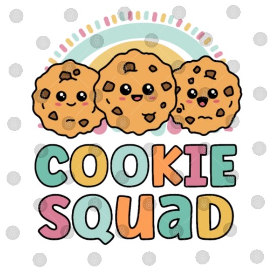 Cookie Squad Funny Matching For Girls Cookie Lover Digital Files