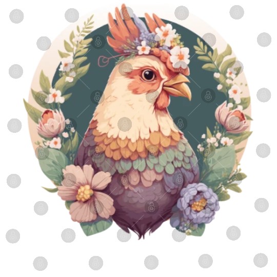 Cottagecore Cute Pet Chicken Farm Animal Digital Files