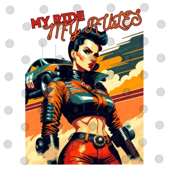 Diesel Diva: A Retro Driver Design v3 Digital Files