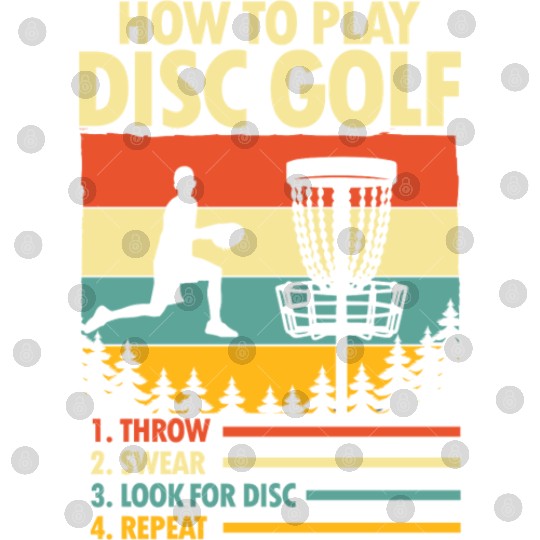 How To Play Disc Golf Disc Golf Lover Digital Files